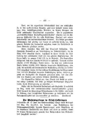 Die Wohnungsfrage in Elsaß-Lothringen