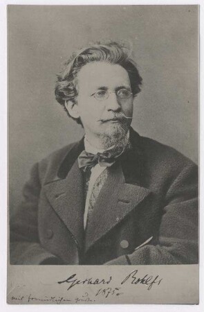 Gerhard Rohlfs, 1875 : mit freundlichen Grüßen