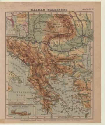 Balkan-Halbinsel, Politische Übersicht, Kreta oder Kandia