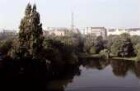 Berlin: Am Hotel Seehof; über Lietzensee auf Funkturm und ICC