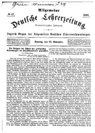 Die Aufgabe der Schule den zersetzenden Bestrebungen der Sozialdemokratie gegenüber
