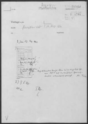 Pappelau-Markbronn mit Beiningen und Ringingen: Visitationsbericht mit Pfarrbericht 1961