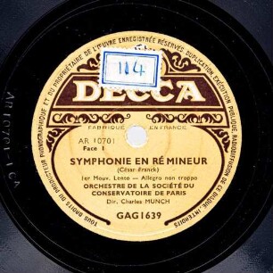 Symphonie en ré mineur