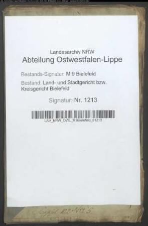 Sonstige: Bohnenkamp, Albert Hermann: