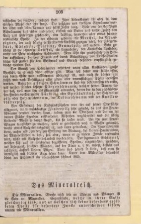 Das Mineralreich