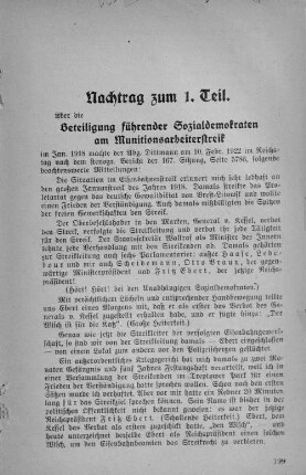 Nachtrag zum 1.Teil.