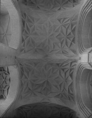 Danzig / Gdansk, Marienkirche, Gewölbe im südl. Seitenschiff