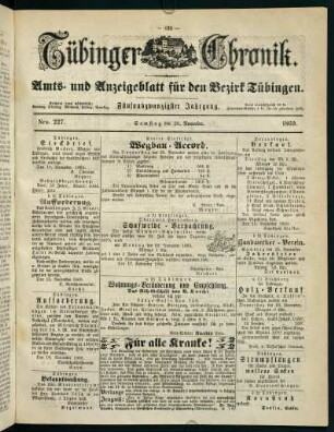 933-948, 20. November (Nr. 227) - 24. November (Nr. 230)