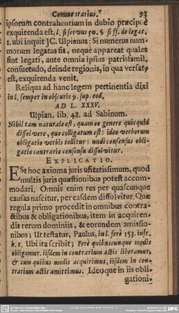 Ad L.XXXV. Ulpian. lib. 48. ad Sabinum