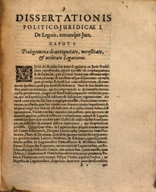 Christophori Besoldi, JC. et antecessoris Tubingensis, Spicilegia politico-iuridica, de legatis, (2) de sessionis praecedentia, ac item (3) de pacis iure, (4) deque arcanis rerumpublicarum