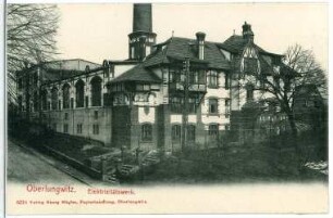 Oberlungwitz. Elektrizitätswerk