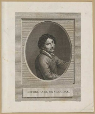 Bildnis des Michelangelo Merisi da Caravaggio