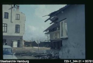 Flutkatastrophe vom 16./17.02.1962, Zerstörte massive Gebäude