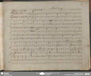 No. 6 Quintetto (tr, timp)