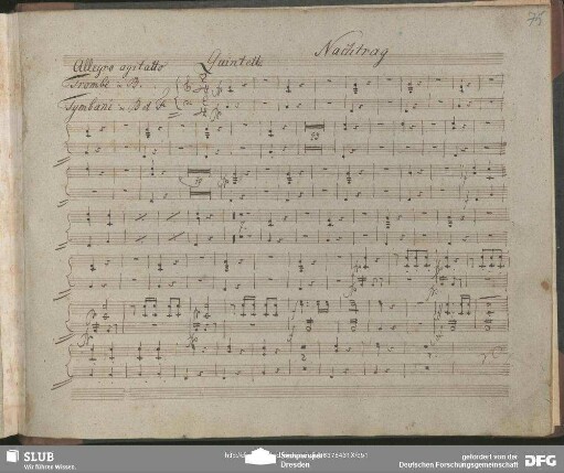 No. 6 Quintetto (tr, timp)