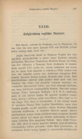 549-552 Seligsprechung englischer Martyrer