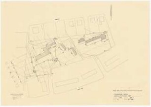 Evangelisches Gemeindezentrum, Herford: Lageplan 1:500 1. Bauabschnitt