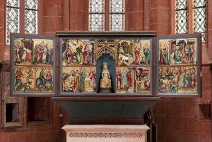 Schottener Altar — Szenen aus dem Leben Mariens