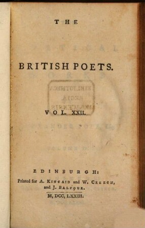 The Poetical Works Of Alexander Pope, Esq., 4. [Containing The Satires Of Dr John Donne, And The Dunciad]
