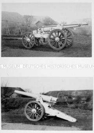 Serie "Etablissement Fried. Krupp" - 15 cm Festungs- und Belagerungs-Kanone in Räder-Lafette