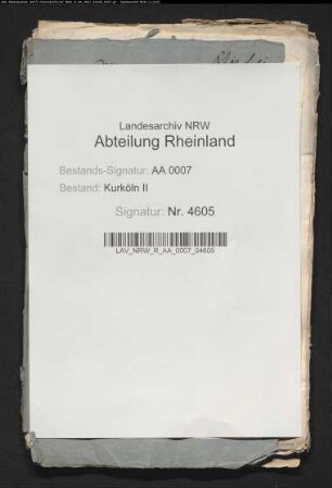 Verzeichnis des Korns zu Dringenberg im Stift Paderborn, 1531; Verwaltung des Bistums Paderborn durch die Kurfürsten von Köln