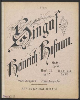 Heft 3: Op. 82