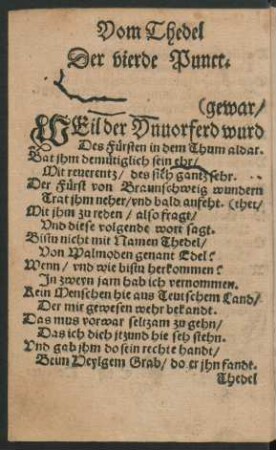 Der vierde Punct.