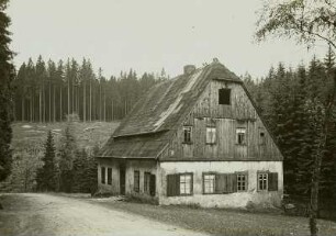 Huthaus der Grube "Unverhofft Glück An der Achte"