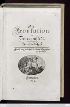Die Revolution in Scheppenstedt : Eine Volksschrift