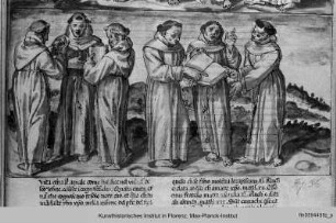 La Franceschina : Franziskaner disputieren