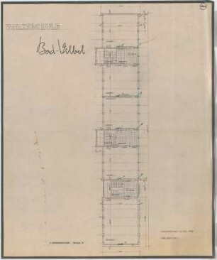 Grund, Peter; Bad Vilbel; Ernst Reuter Schule - Block E (Grundriss 2. OG)