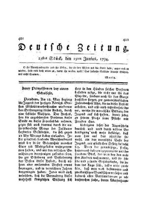 Zwey Prinzessinnen bey einem Schulfeste