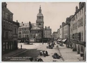 Marktplatz, Diedenhofen (Thionville): Ansicht