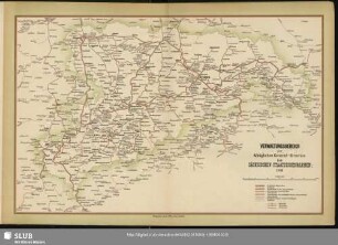 Verwaltungsbereich der Königlichen General-Direktion der Sächsischen Staatseisenbahnen 1891