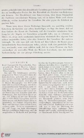 Literatur / [Notizen] / Kunstmarkt