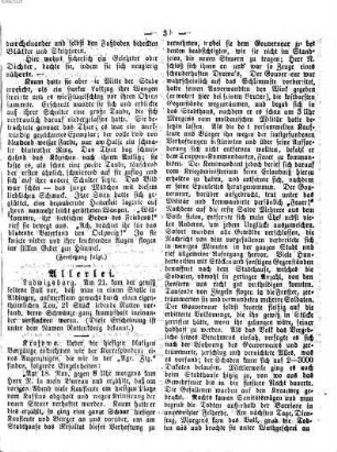Deutsches Volksblatt für das Main- und Nachbar-Land. Unterhaltungs-Blatt zum Deutschen Volksblatt. 1861, Jan. - 25. Sept.