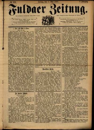 Ausgabe vom Freitag, den 09. Mai 1890.
