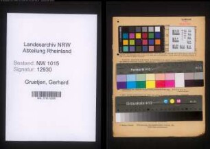 Entnazifizierung Gerhard Gruetjen , geb. 03.10.1909 (Verwaltungsangestellte)