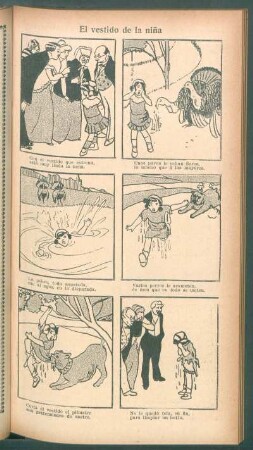 El vestido de la niña - [Cómic]