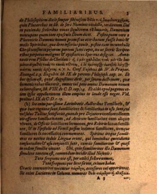 Johannis Clodii ... Opusculum de spiritibus familiaribus, Von Vertraulichen und Hülffs-Geistern