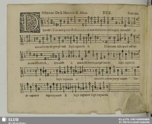 XXIX. Dixerunt discipuli ad beatum Martinum