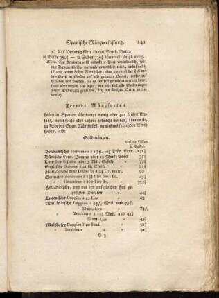 Fremde Münzsorten