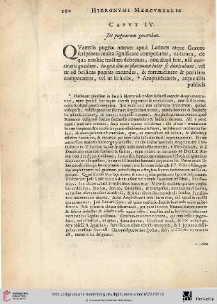 Caput. IV.: De pugnarum generibus