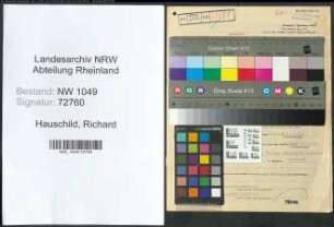 Entnazifizierung Richard Hauschild , geb. 10.09.1919 (Polizist)