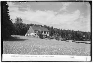 Jugendherberge Hanno Günther. Geising, Erzgebirge