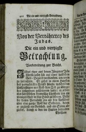 Die ein und viertzigste Betrachtung. - Die zwey und viertzigste Betrachtung.