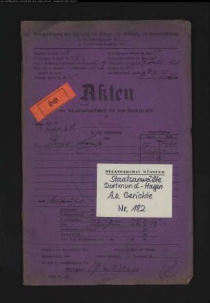 Angeklagter: Boge, Ernst: Aufruhr (Zugehörigkeit zur "Roten Armee" oder zur "Roten Garde")