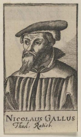 Bildnis des Nicolaus Gallus