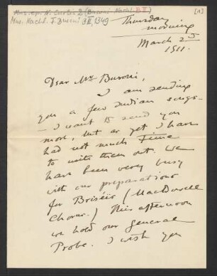 Brief an Ferruccio Busoni : 02.03.1911