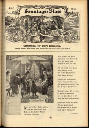 Ausgabe vom Sonntag, den 25. Dezember 1910.